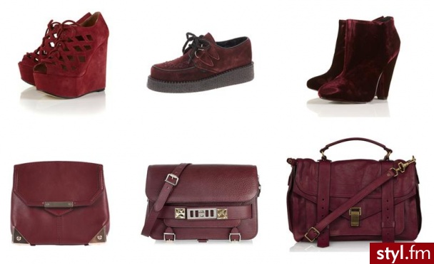 burgund mmmmmm - Pozostałe Ciuchy Moda
