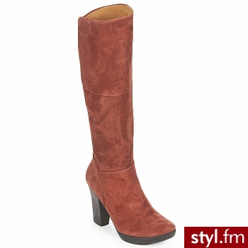 Coclico BUTY VONEGUT RED-CEDAR - Kozaki Buty Moda