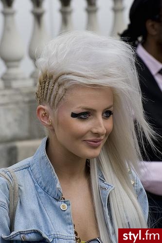 Punk Rock Alternatywne Średnie Fryzury