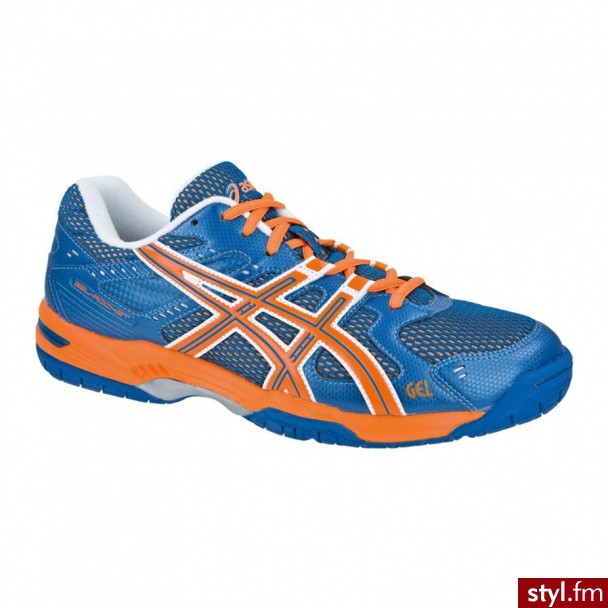 Asics Buty do siatkówki Gel-Rocket 6 B207N-4230 (B207N-4230-41,5) Odcienie niebieskiego Sportowe - Sportowe Buty Moda
