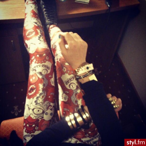 Leginsy Spodnie Moda