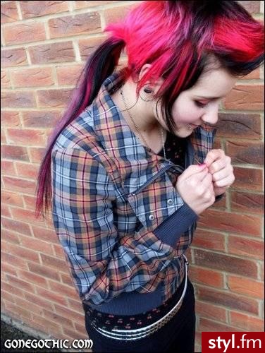 Punk Rock Alternatywne Średnie Fryzury