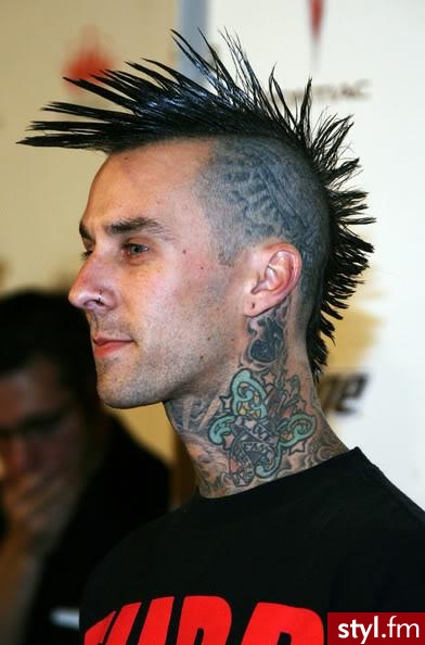Punk Rock Alternatywne Średnie Fryzury