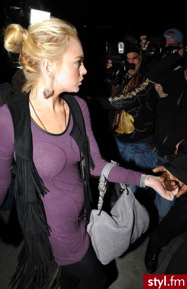Lindsay Lohan - Moda uliczna Inne Moda