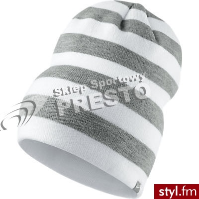 Czapka zimowa Stripe Beanie AD Nike - Nakrycia głowy Dodatki Moda