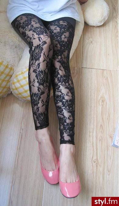 Leginsy Spodnie Moda