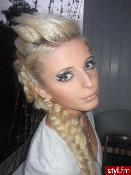 Blond Upięcie Proste Na co dzień Długie Fryzury