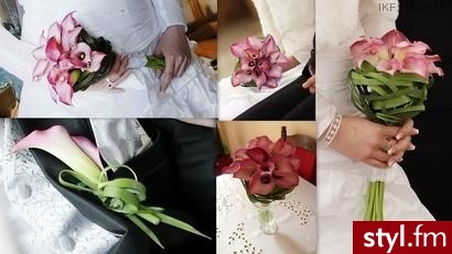 Bukiety ślubne Ślub Moda