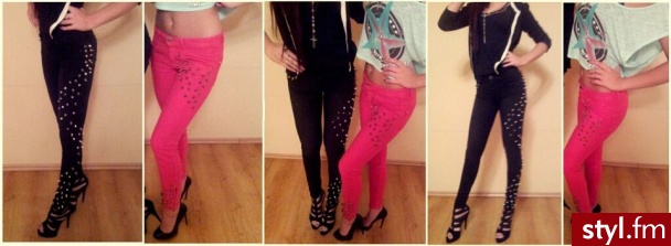 Leginsy Spodnie Moda