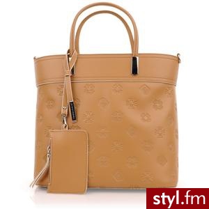 WITTCHEN TOREBKA SKÓRZANA ELEGANCE JASNOBRĄZOWA (76-4-112) - Torebki na co dzień Torebki Moda