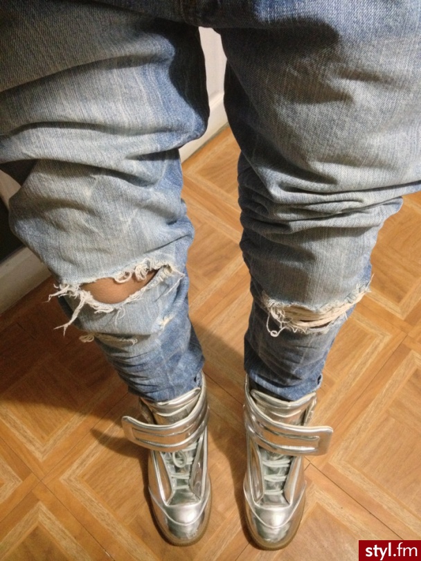 Jeansy Spodnie Moda