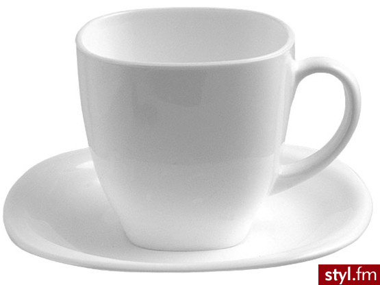 Luminarc Serwis Kawowy Carine Biały 04998 - Pozostałe Biżuteria Moda