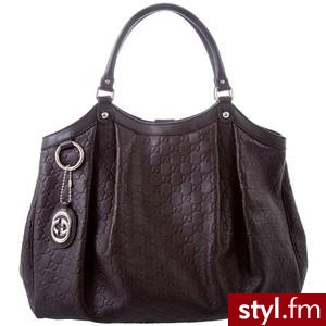 GUCCI AW10/211943AA616 2019/BROWN LEATHER BORSA - Polyvore. Pobrano ze strony: http://www.polyvore.com/gucci_aw10_211943aa616_2019_brown/thing?id=20199753 - Pozostałe Buty Moda