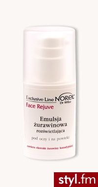 Norel Emulsja żurawinowa rozświetlającapod oczy - Emu Buty Moda
