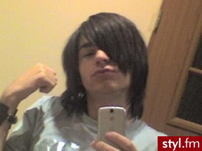 EMO Alternatywne Średnie Fryzury