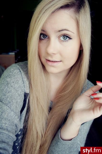 Blond Rozpuszczone Proste Na co dzień Długie Fryzury