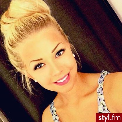 Blond Upięcie Proste Wieczorowe Długie Fryzury
