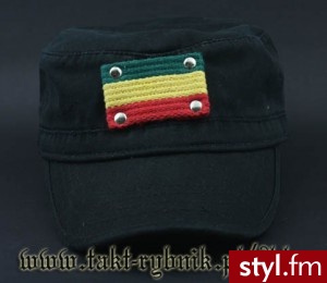 Czapka patrolówka RASTA - Nakrycia głowy Dodatki Moda
