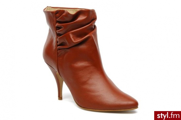 Georgia Rose PÓŁBUTY I BOTKI MANIAK BY GEORGIA ROSE (Pomarańczowy) - Botki Buty Moda