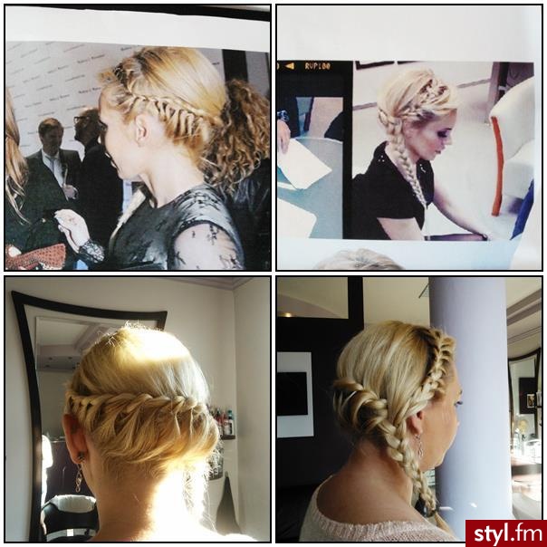 Blond Warkocze Proste Fryzury gwiazd Długie Fryzury
