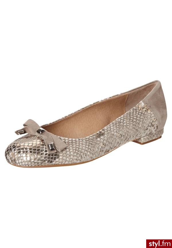 LAMICA BALERINY ZŁOTY zusca - Balerinki Buty Moda