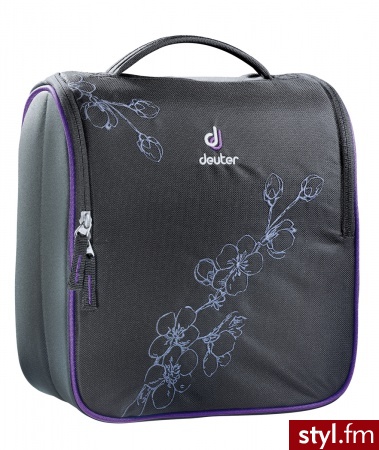 DEUTER Wash Room, black / blossom - Kosmetyki