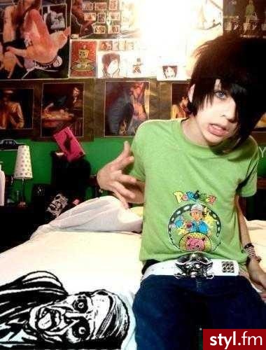 EMO Alternatywne Krótkie Męskie Fryzury