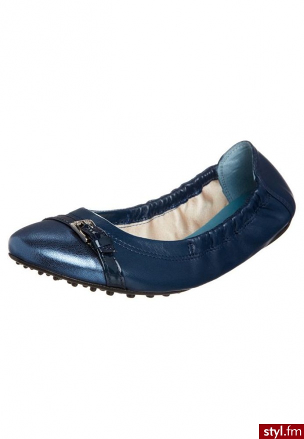 Scapa Baleriny niebieski - Balerinki Buty Moda