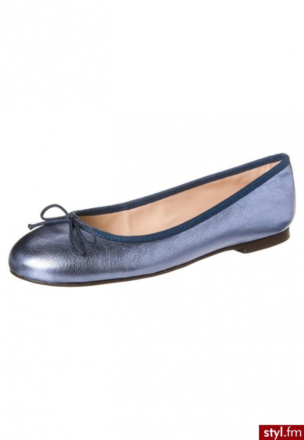 Fun&Basics Baleriny niebieski (0901232104) - Balerinki Buty Moda