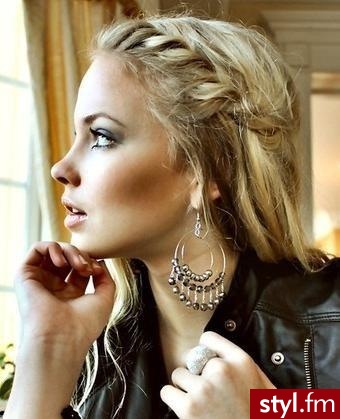 Blond Rozpuszczone Proste Na co dzień Długie Fryzury