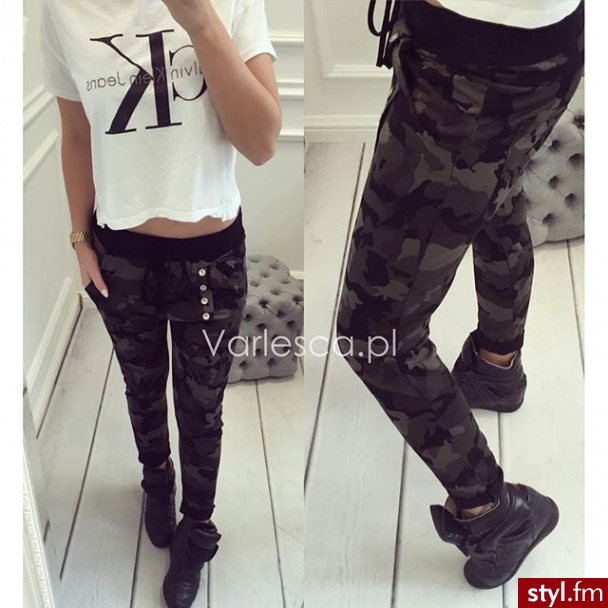 Dresowe Spodnie Moda