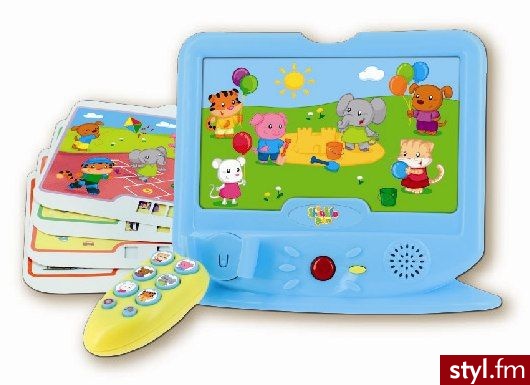 Smily Play Interaktywny Telewizorek z Pilotem 0798 - Dziecko