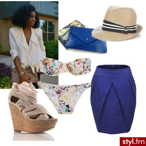 stylowa torebka. Moją inspiracją były zestawy w stylu Saint-Tropez. - Pozostałe Torebki Moda