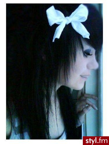 EMO Alternatywne Średnie Fryzury