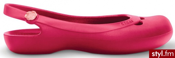 Crocs Jayna Raspberry W10 - Klapki Buty Moda