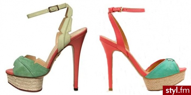 Charlotte Olympia vs Stradivarius - Sandały Buty Moda