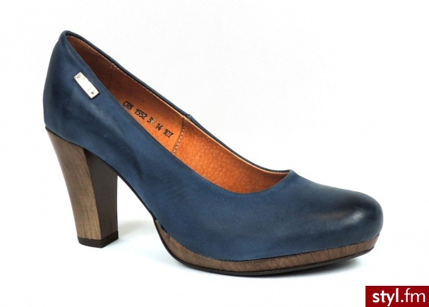 Carinii Czółenka 2930362D - Czółenka Buty Moda