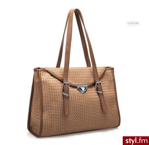 Just Star Szykowny kuferek żółty (170533-20) - Torebki na co dzień Torebki Moda