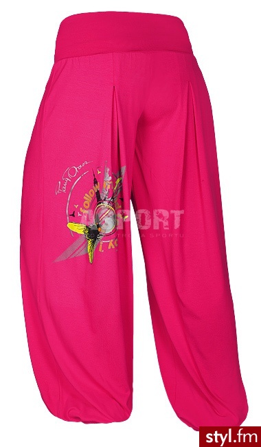Feel Joy! Spodnie na fitness do tańca alladynki pumpy FIT PARTY NEW - Pozostałe Spodnie Moda