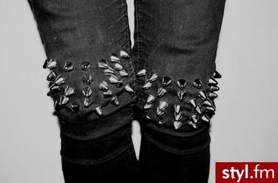 Jeansy Spodnie Moda