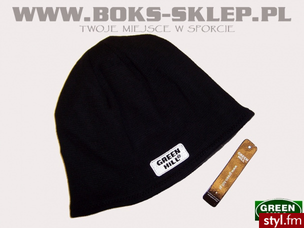 Czapka zimowa dwu-stronna - GREEN HILL - Nakrycia głowy Dodatki Moda