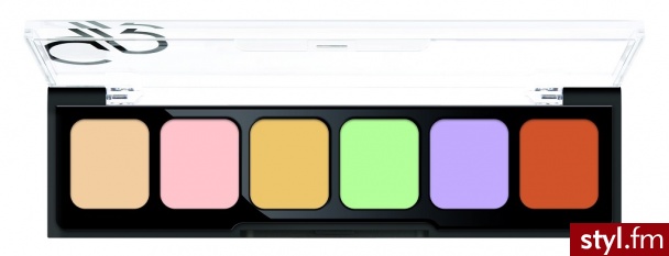 Camouflage Cream Palette – to zestaw kolorowych kamuflaży, dzięki którym zatuszujemy przebarwienia  - Makijaże