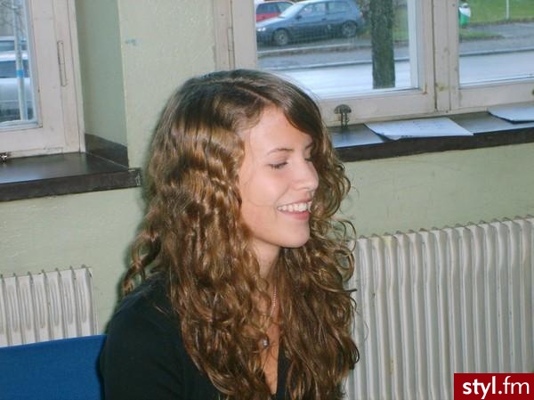 Kręcone Na co dzień Średnie Fryzury