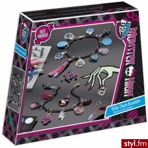 Monster High Upiorne Bransoletki - Bransoletki Biżuteria Moda