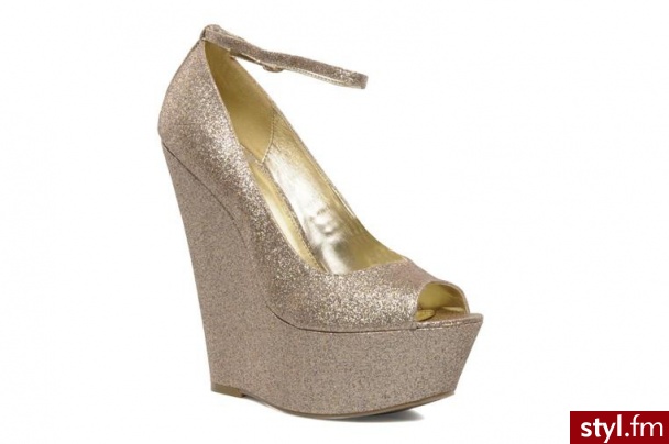 Carvela CZÓŁENKA GRASS BY CARVELA (złoty) - Czółenka Buty Moda