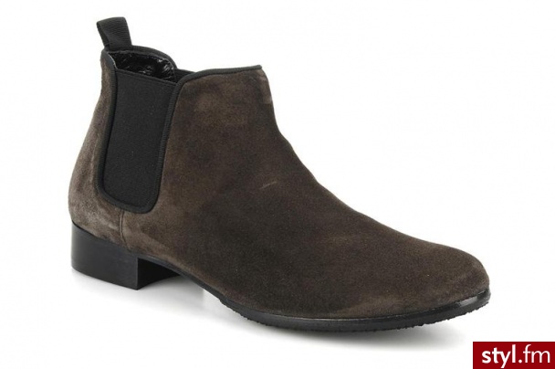 Homers PÓŁBUTY I BOTKI MEDIDA BY HOMERS (Brązowy) - Botki Buty Moda