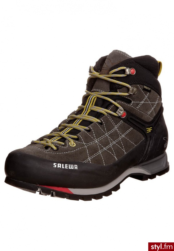 Salewa MTN TRAINER MID GTX Trzewiki trekkingowe szary - Kozaki Buty Moda