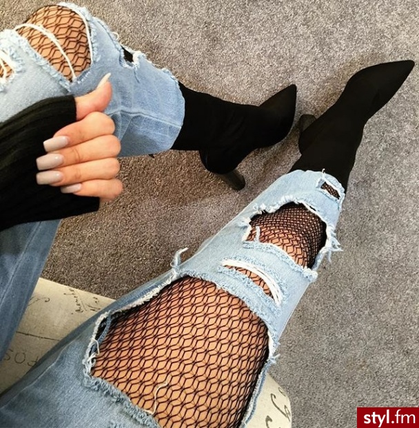 Jeansy Spodnie Moda