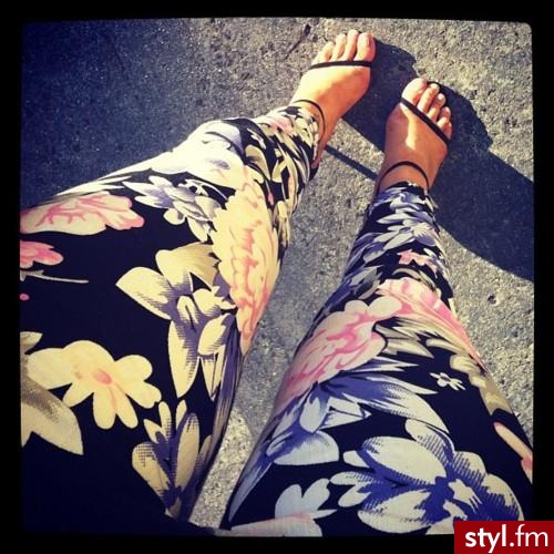 Leginsy Spodnie Moda