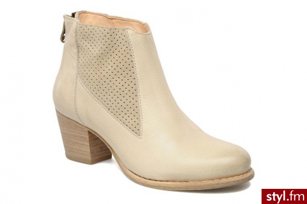 Koah Półbuty i botki Opium by (Beżowy) - Botki Buty Moda